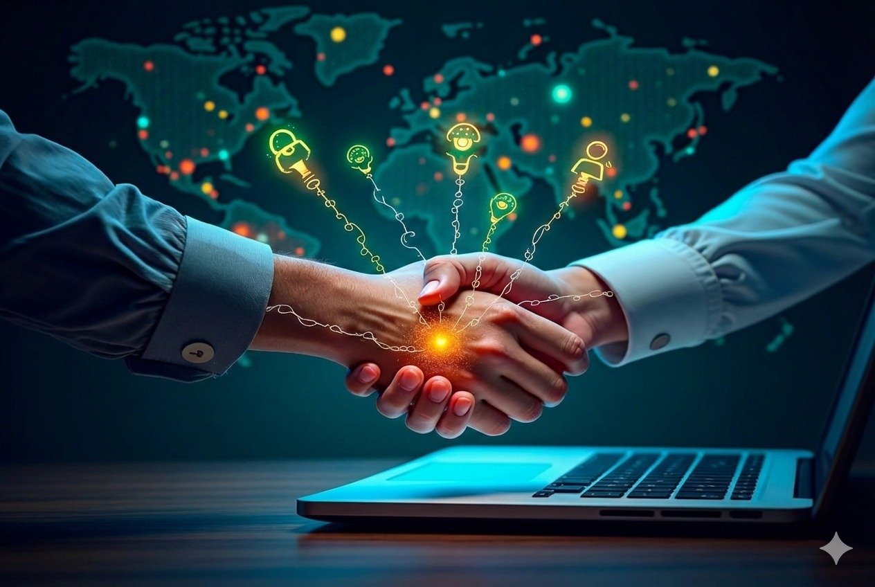 Digital marketing partnership and business growth solutions by Growvinup